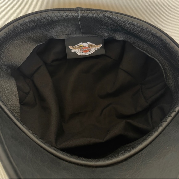 VINTAGE Collectible 1990's
HARLEY DAVIDSON BIKER CAP 
HAT Small MOTORCYCLE - Picture 7 of 7